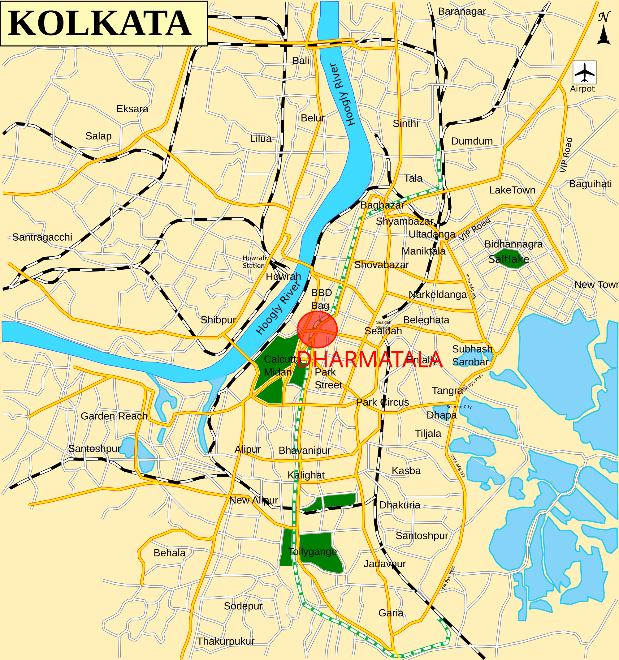 Kolkata Map | Maps