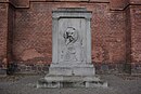 War memorial, in front of the parish church