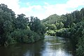 Čeština: Řeka Sázava ve vesnici Lštění u Čerčan, Středočeský kraj English: Sázava River near Lštění and Čerčany, CZ