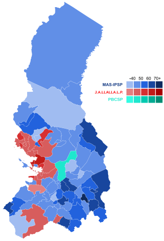 <span class="mw-page-title-main">2021 La Paz gubernatorial election</span> Bolivian election