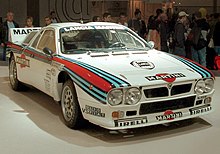 Photographie d'une Lancia 037