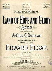 Land of Hope and Glory by Elgar song cover 1902.jpg