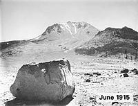 De bergtop in 1915