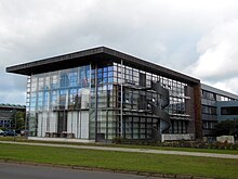 Lehrgebäude der BTU am Zentralcampus