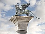 The Lion of Venice in Piazzetta