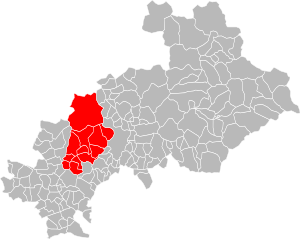 Location of the CC Buëch Dévoluy in the Hautes-Alpes department