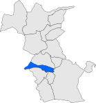 Localització de Benissanet respecte de la Ribera d'Ebre.svg