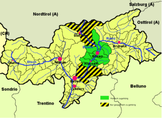 <span class="mw-page-title-main">Eisacktal</span> District in Italy