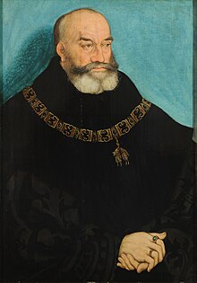 Lucas Cranach d.Ä. - Bildnis Georgs des Bärtigen, Herzog von Sachsen (Museum der bildenden Künste).jpg