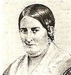 Retrato grabado de Lucía Petrona