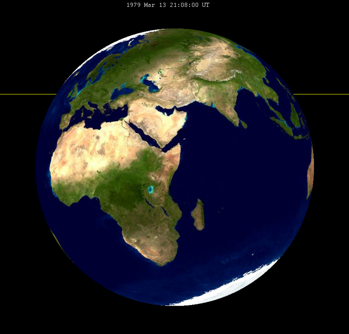 Lunar eclipse from moon-1979Mar13.png