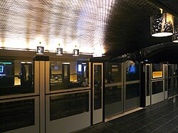 Stasiun Métro de Paris stasiun FranklinDRoosevelt aménagement2011-Détail2.jpg