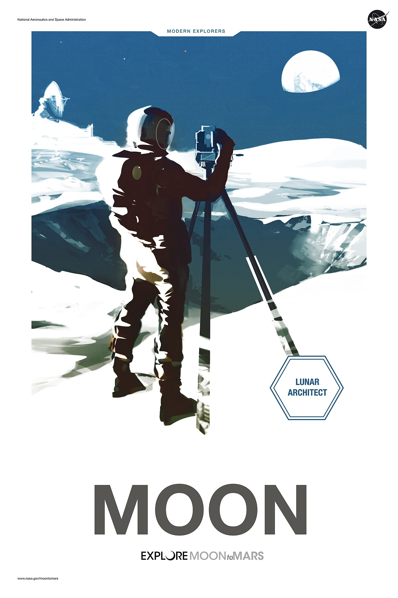 Moon Poster