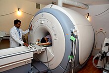 GE Signa series MRI Scanner, used at Narayana Multispeciality Hospital, Jaipur