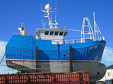 Robustly designed contemporary fishing boat Macduff, High and dry - geograph.org.uk - 1374026.jpg