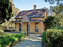 The Macquarie Street Gatehouse Macquarie Street Gatehouse - Parramatta Park, Parramatta, NSW (7822335970).jpg