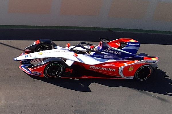 Pascal Wehrlein at the 2019 Marrakesh ePrix.