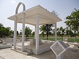 The tomb of the Maj. Tufail Moahmmad