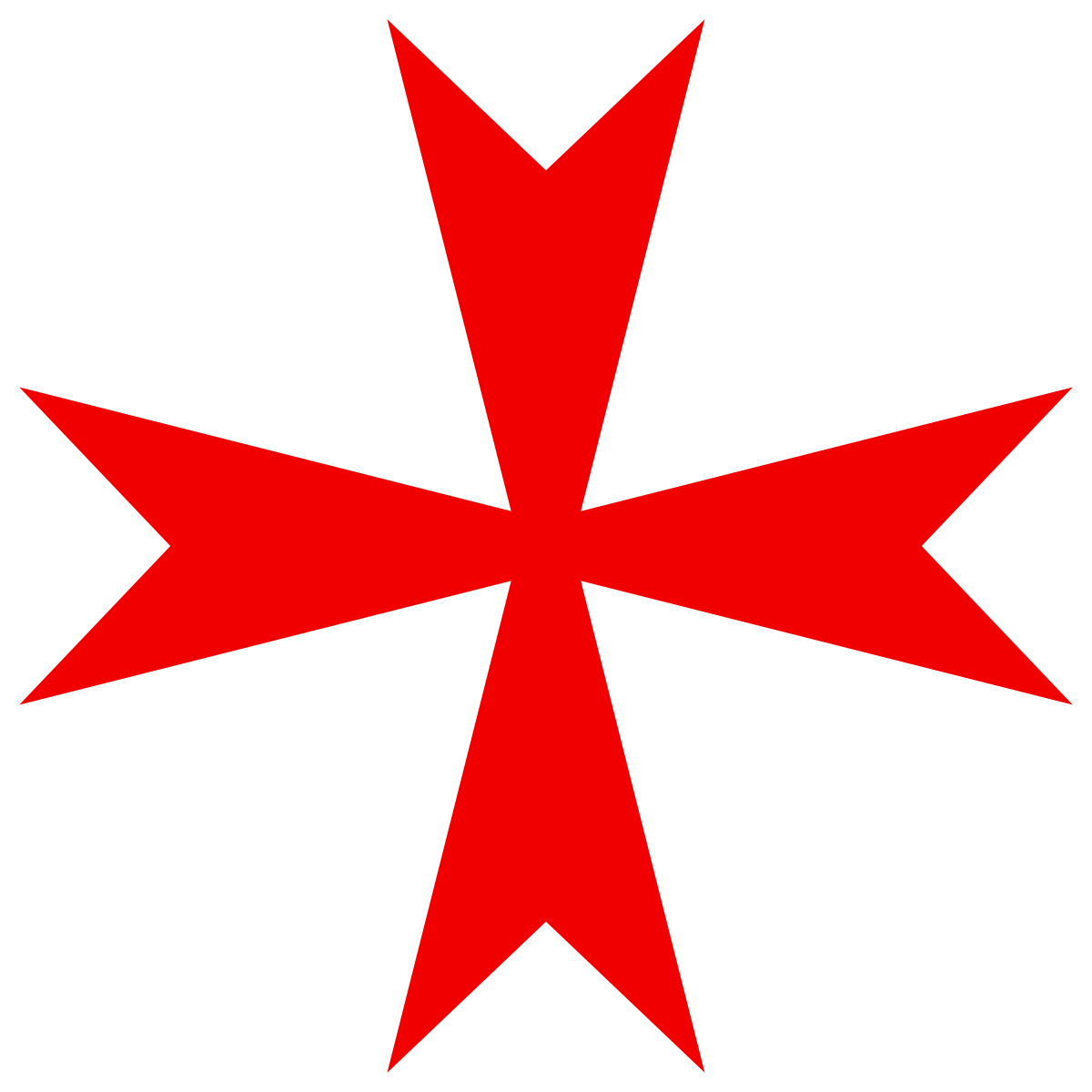 Download File:Maltese Cross variant red.svg - Wikimedia Commons