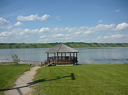 Manitou Beach Saskatchwan Gazebo 2010.jpg