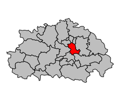 Canton d'Albi-Nord-Est - Carte