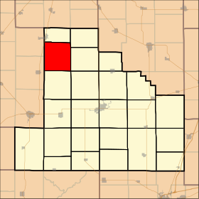Placering af Flat Branch Township