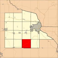Vị trí trong Quận Dubuque, Iowa