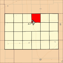 Location in Kingman County