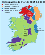 Irland deg 1609 : Iskutlandiyen, Irlandiyen, Iskutlandiyen ed igliziyen, Igliziyen, Tasehrest amaẓlay.