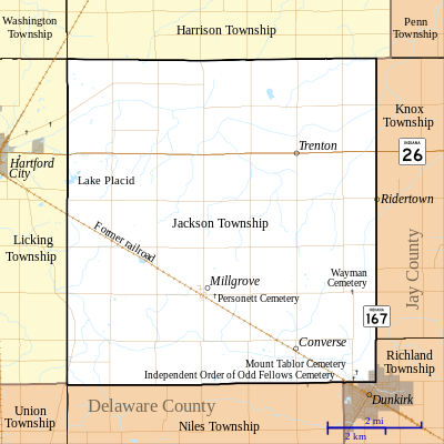 Map of Jackson Township Map of Jackson Township, Blackford County, Indiana.svg