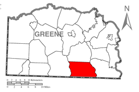 Perry Township'in Konumu