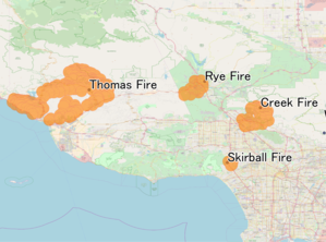 300px map of thomas fire