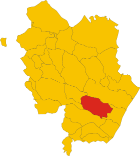 Localización de Montalbano Jonico