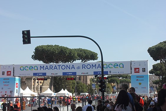 Maratona di Roma in 2018