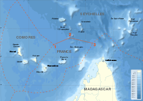 Illustratives Bild des Artikels Grenze zwischen Frankreich und den Seychellen
