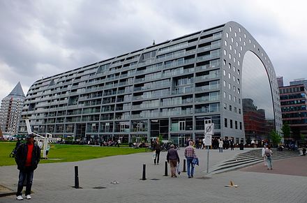 The Markthal from outside