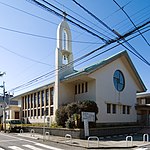 Mejirogaoka-kyrkan i Toshima i Tokyo