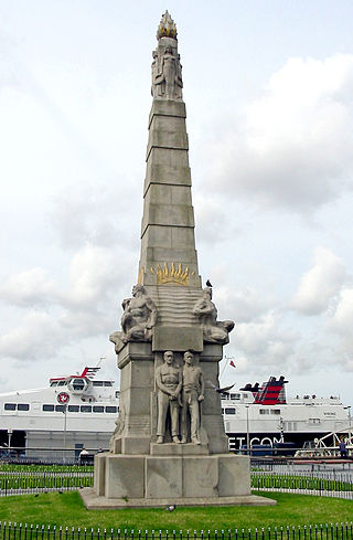 <i>Memorial to Heroes of the Marine Engine Room</i> Monument in England