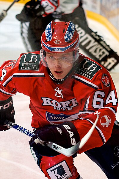 Granlund playing in the HIFK.
