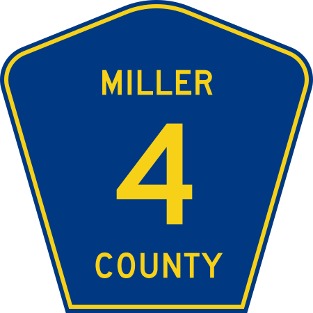 File:Miller County Route 4 AR.svg