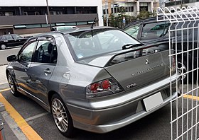 Mitsubishi Lancer Evolution VII GT-A rear.JPG