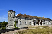 Aile nord accueillant les bâtiments de ferme.