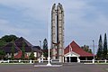 Tugu bambu runcing di Indramayu