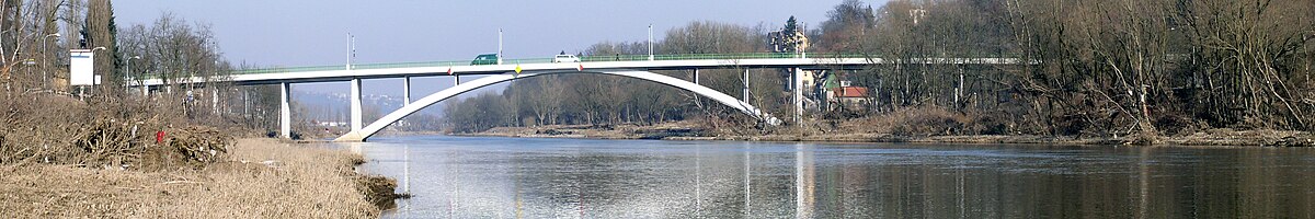 Most Závodu míru – panorama