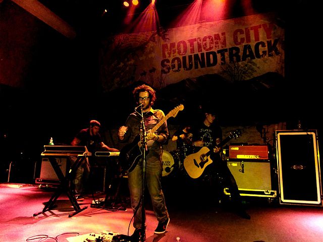 Motion City Soundtrack performing in Washington, D.C. in 2012