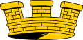 Corona mural del escudo de Baja Austria