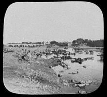 Musi River scene in 1895 Musi River Scene 1895.jpg