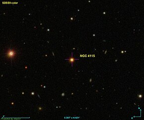Поглед кон NGC 4115