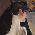 NORINE DE SCHRIJVER crop from a painting by by Frits van de Bergh died 1939 (cropped).jpg
