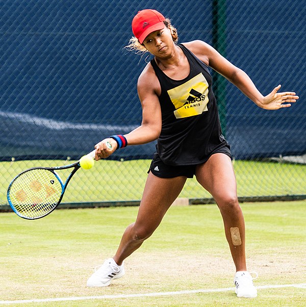 Osaka at the 2018 Nottingham Open